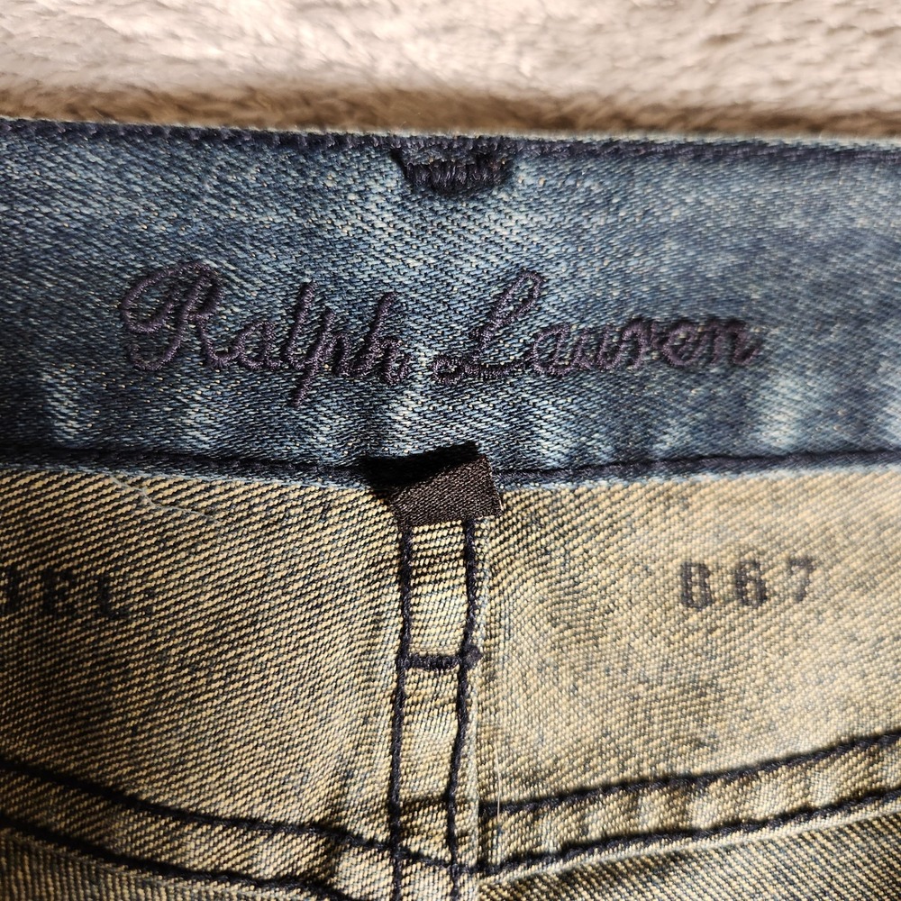 Ralph Lauren Jeans Women's 34X35 (Tag 30) Blue Flared Black Label 867 - Picture 7 of 16